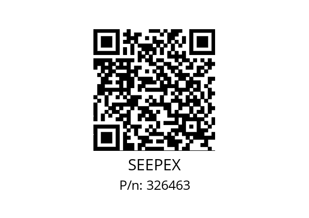   SEEPEX 326463