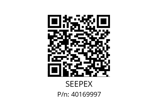   SEEPEX 40169997