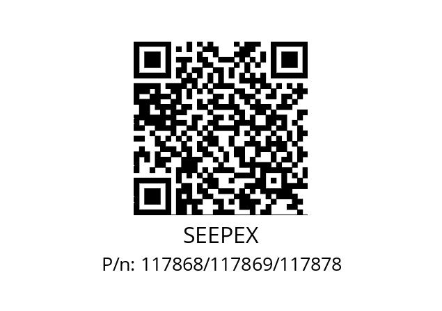   SEEPEX 117868/117869/117878