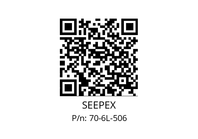   SEEPEX 70-6L-506