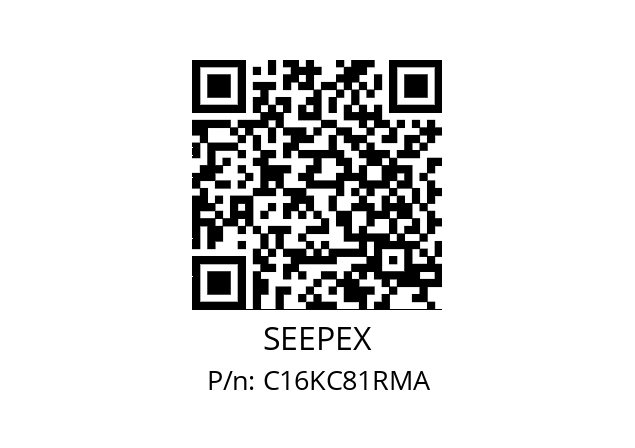   SEEPEX C16KC81RMA