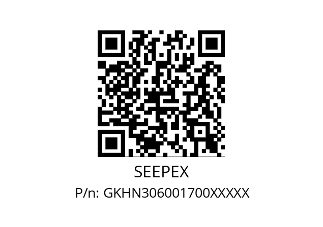   SEEPEX GKHN306001700XXXXX