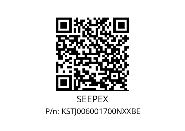   SEEPEX KSTJ006001700NXXBE