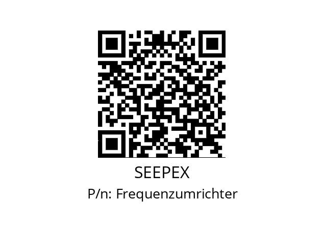   SEEPEX Frequenzumrichter