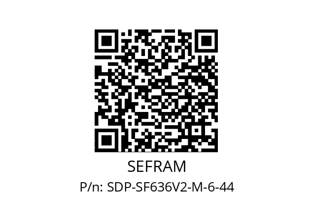  SF6-36DP V2 SEFRAM SDP-SF636V2-M-6-44