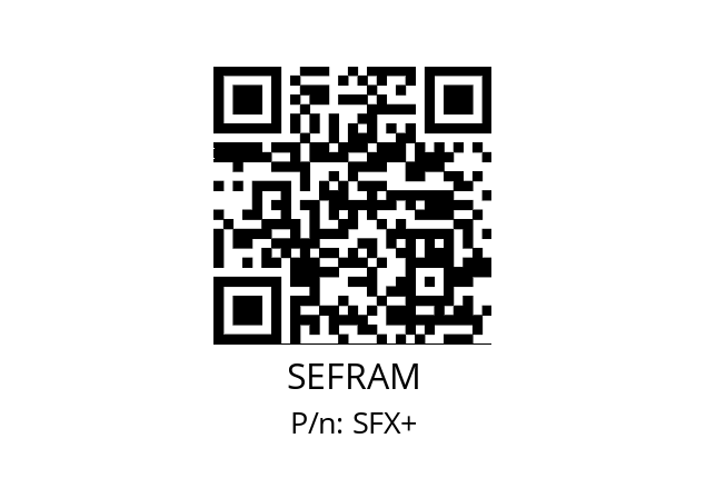   SEFRAM SFX+