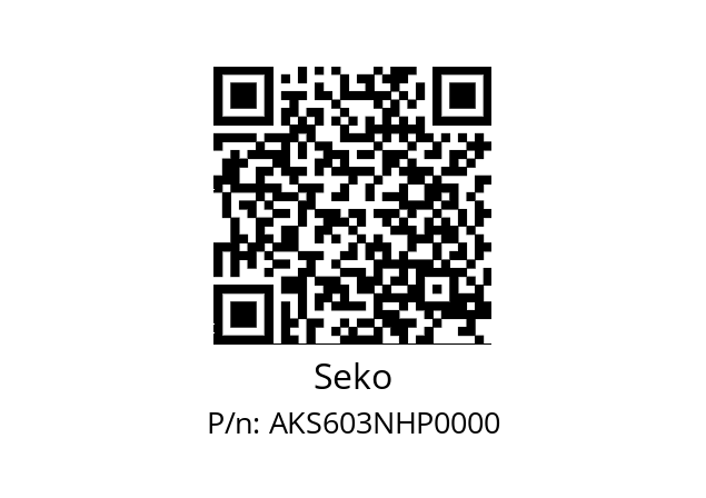   Seko AKS603NHP0000