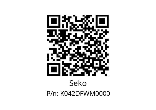   Seko K042DFWM0000