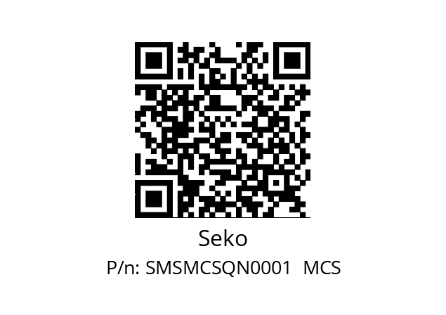   Seko SMSMCSQN0001  MCS