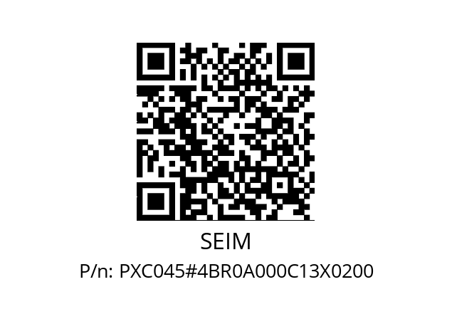   SEIM PXC045#4BR0A000C13X0200