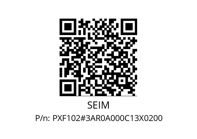   SEIM PXF102#3AR0A000C13X0200