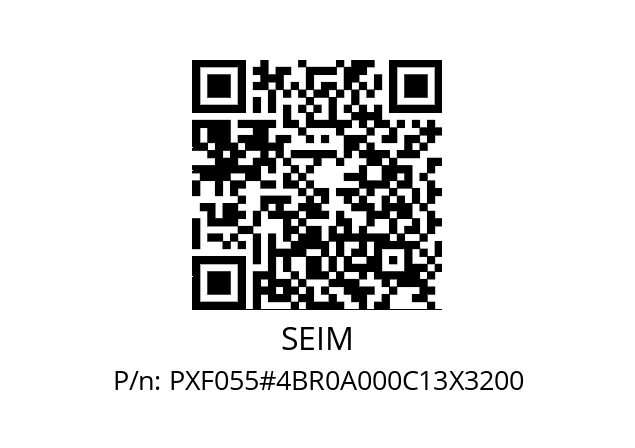   SEIM PXF055#4BR0A000C13X3200