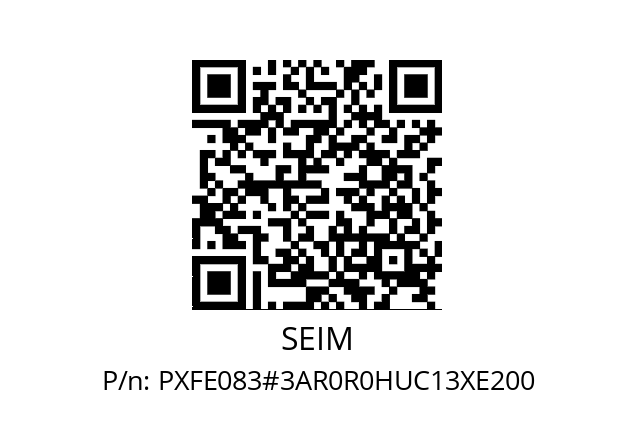   SEIM PXFE083#3AR0R0HUC13XE200