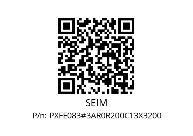   SEIM PXFE083#3AR0R200C13X3200