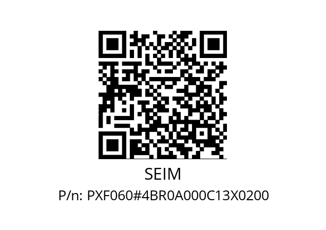   SEIM PXF060#4BR0A000C13X0200