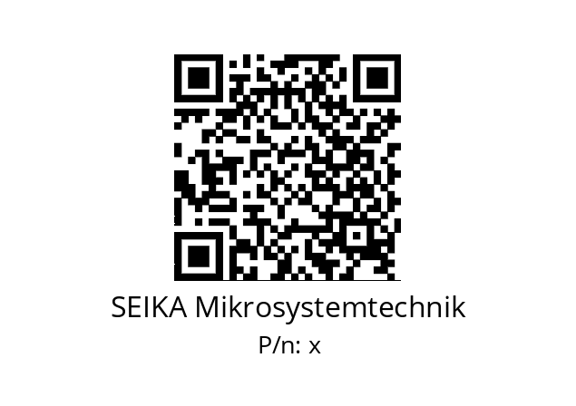   SEIKA Mikrosystemtechnik x