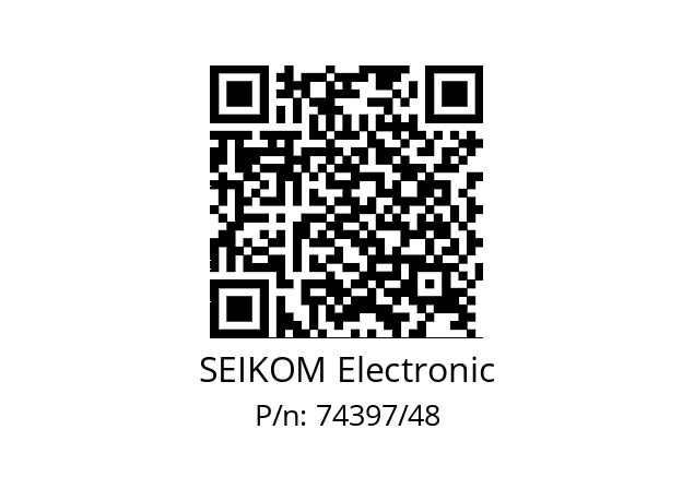   SEIKOM Electronic 74397/48