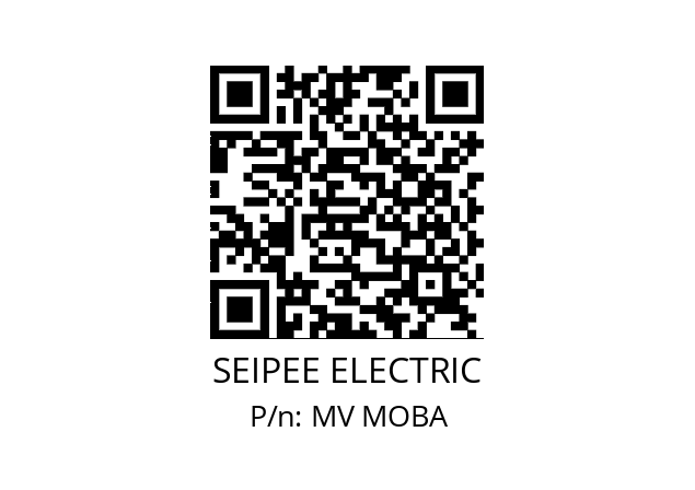   SEIPEE ELECTRIC MV MOBA