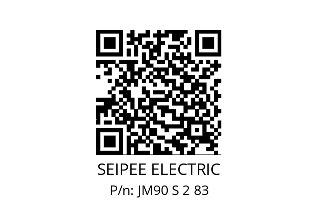   SEIPEE ELECTRIC JM90 S 2 83