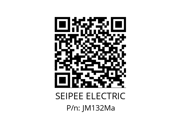   SEIPEE ELECTRIC JM132Ma