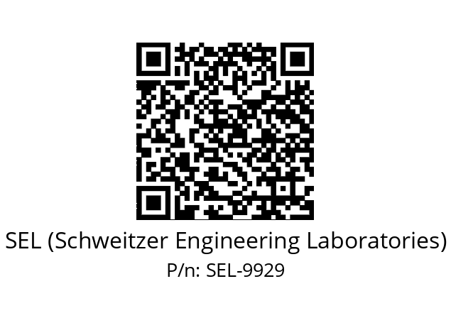   SEL (Schweitzer Engineering Laboratories) SEL-9929