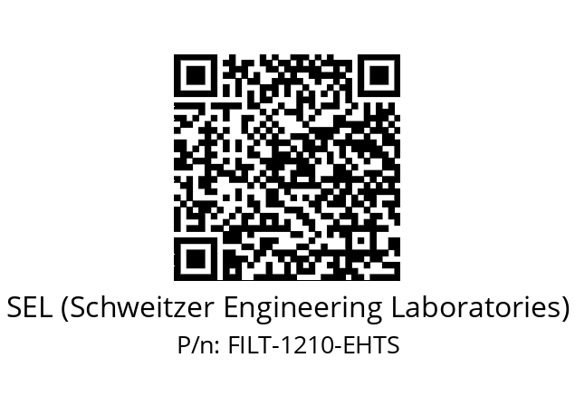   SEL (Schweitzer Engineering Laboratories) FILT-1210-EHTS