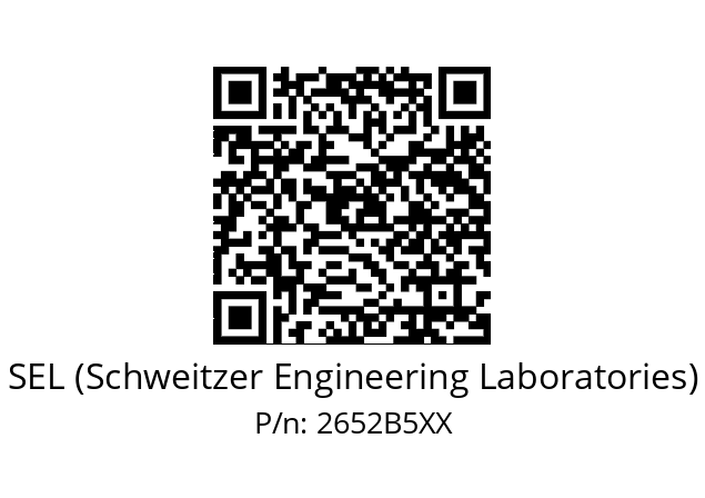   SEL (Schweitzer Engineering Laboratories) 2652B5XX