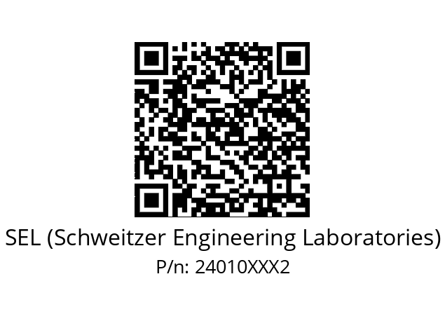   SEL (Schweitzer Engineering Laboratories) 24010XXX2