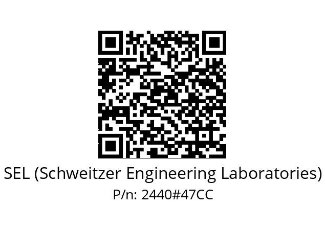   SEL (Schweitzer Engineering Laboratories) 2440#47CC