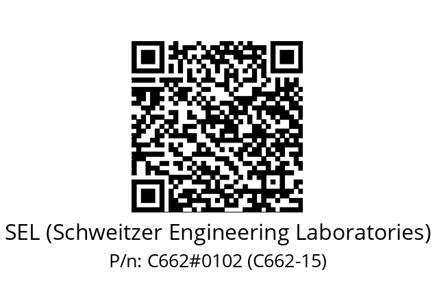   SEL (Schweitzer Engineering Laboratories) C662#0102 (C662-15)