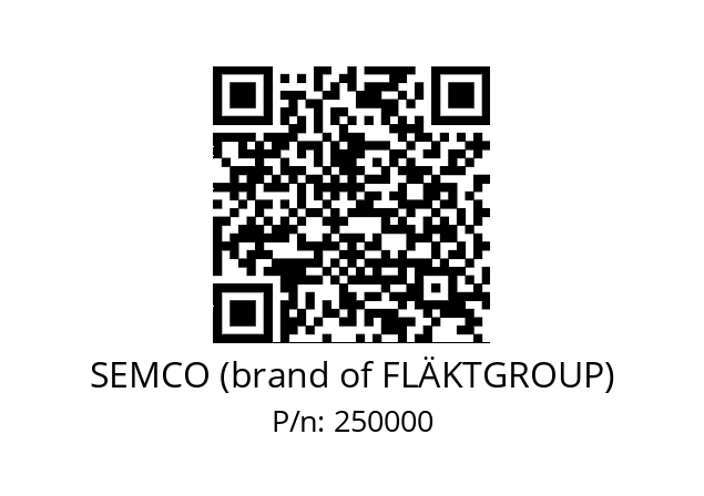   SEMCO (brand of FLÄKTGROUP) 250000