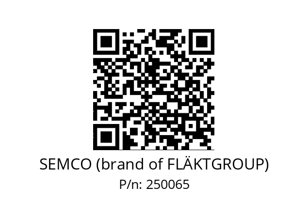   SEMCO (brand of FLÄKTGROUP) 250065