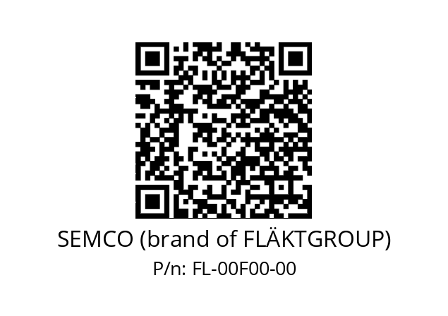   SEMCO (brand of FLÄKTGROUP) FL-00F00-00