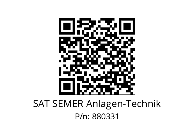   SAT SEMER Anlagen-Technik 880331