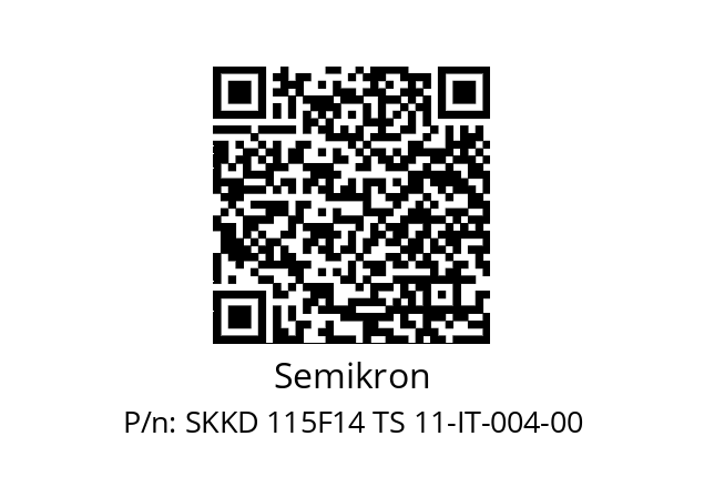   Semikron SKKD 115F14 TS 11-IT-004-00