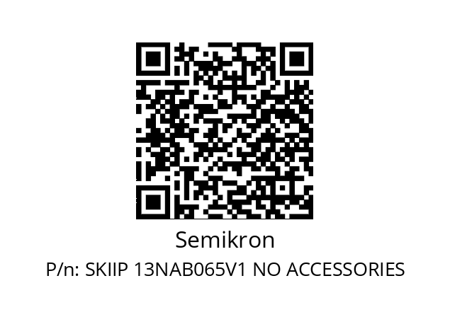   Semikron SKIIP 13NAB065V1 NO ACCESSORIES