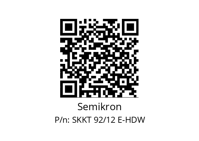   Semikron SKKT 92/12 E-HDW