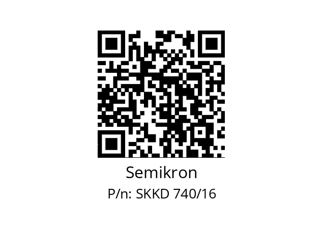   Semikron SKKD 740/16