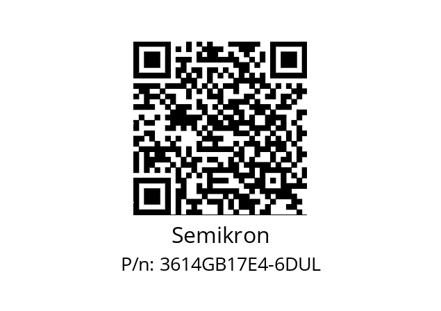   Semikron 3614GB17E4-6DUL