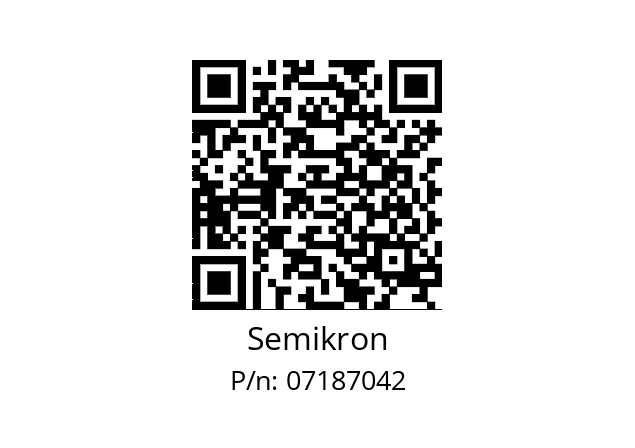   Semikron 07187042