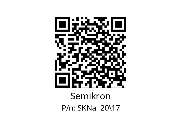   Semikron SKNa  20\17