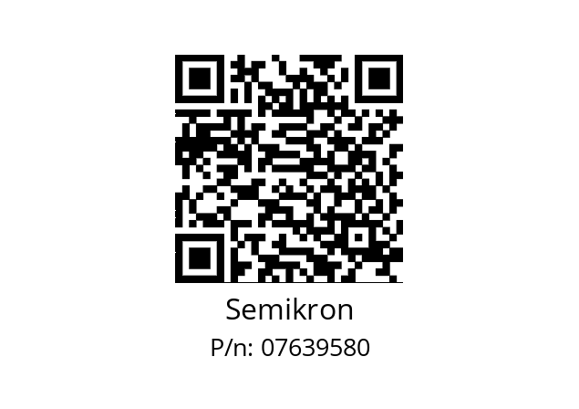   Semikron 07639580