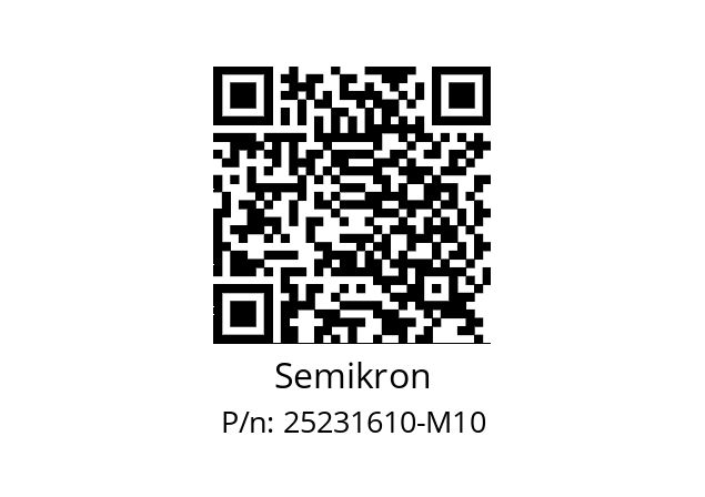   Semikron 25231610-M10