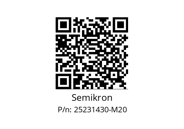   Semikron 25231430-M20