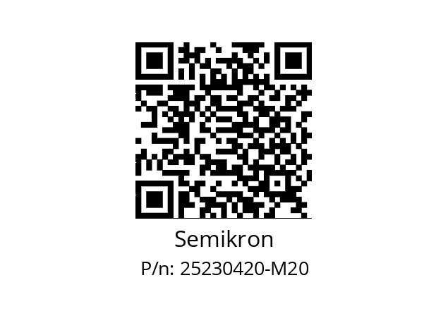   Semikron 25230420-M20