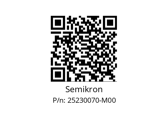   Semikron 25230070-M00