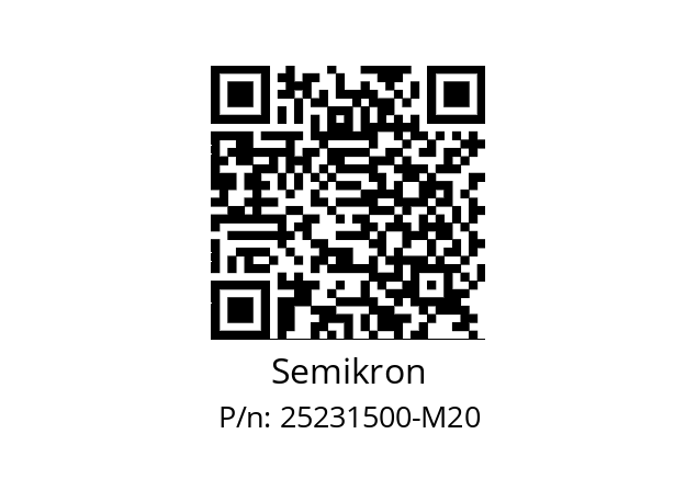   Semikron 25231500-M20