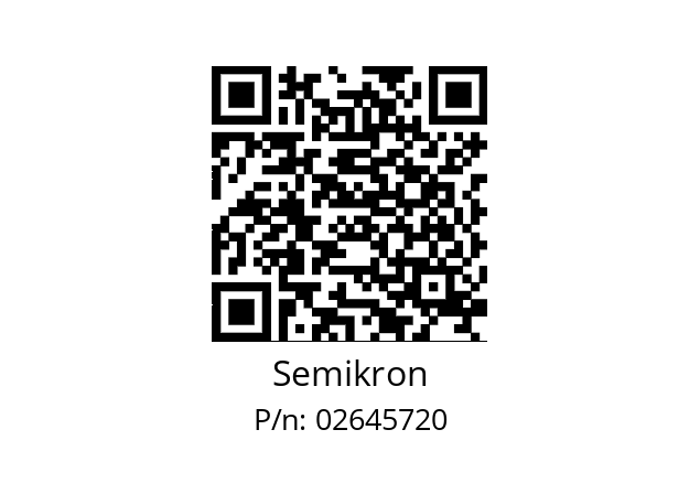   Semikron 02645720