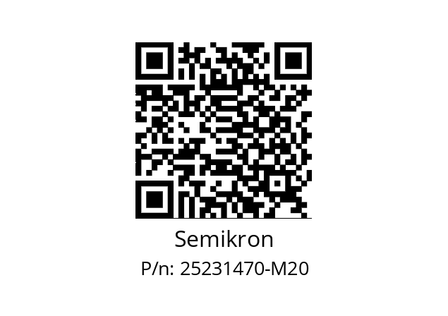   Semikron 25231470-M20