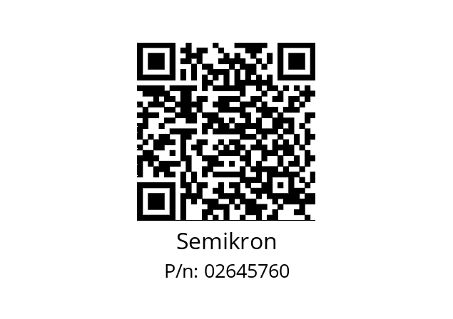   Semikron 02645760